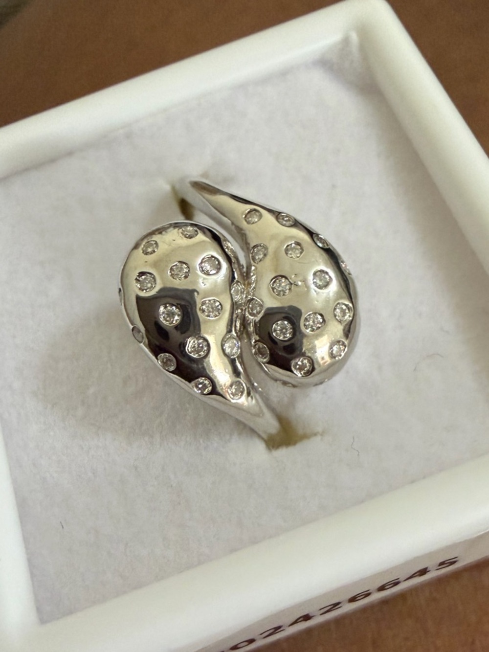 MOISSANITE 0.228CT RING